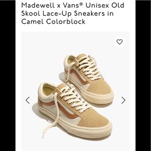Madewell x Vans Old Skool Lace-Up Sneakers